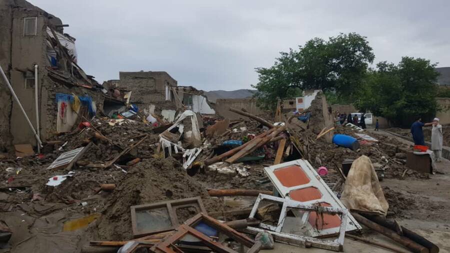 سېلابونه او ورښتونه زیانونه تلفات