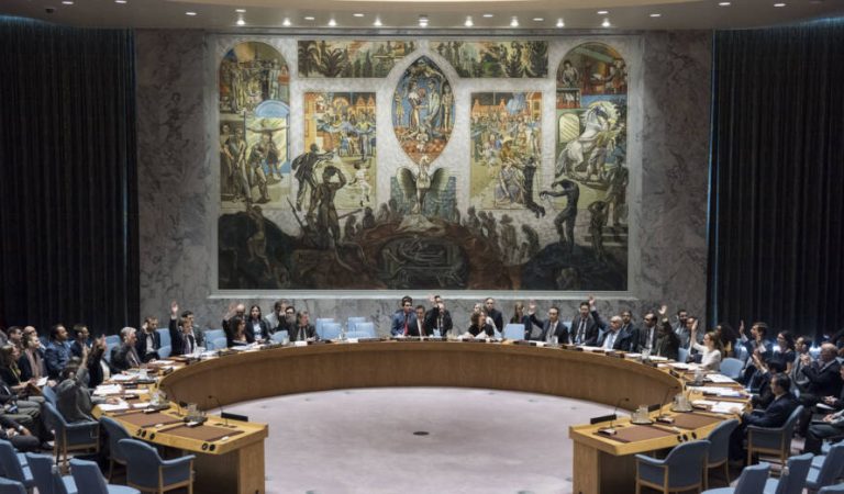 Security Council meeting
Maintenance of international peace and security
Vote