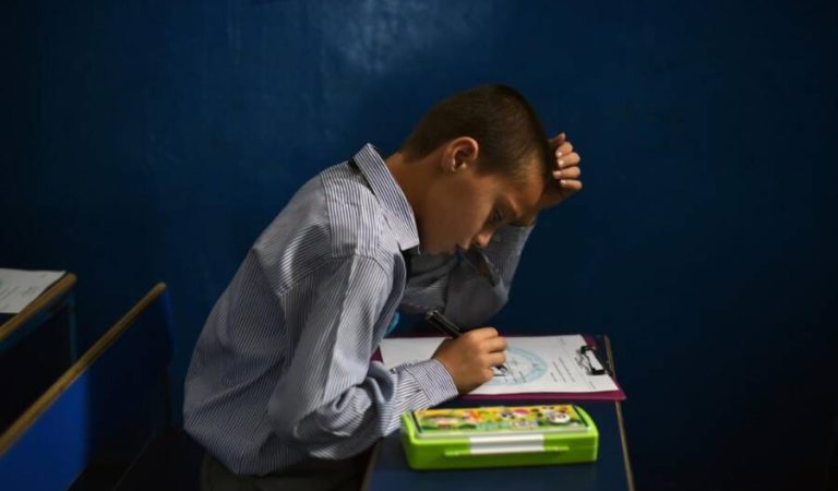 Afghan Child in School