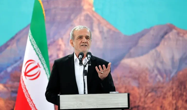 د ایران ولسمشر مسعود پزشکیان