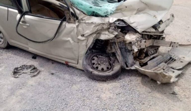 غزني ټرافیکي پېښه