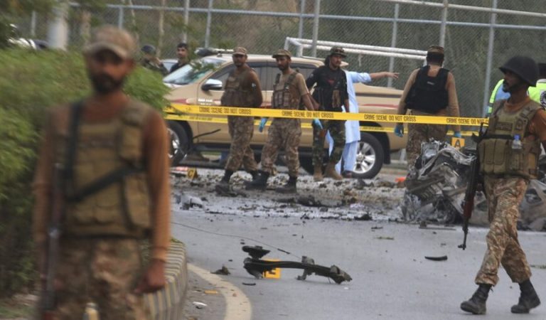 پاکستاني پوځ برید چاودنه