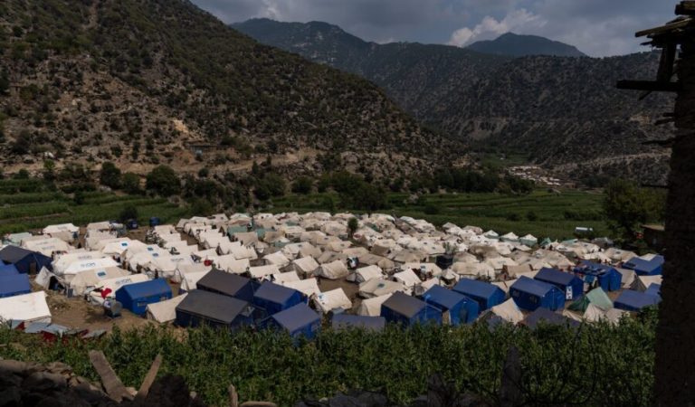 کونړ زلزله خیمې 22