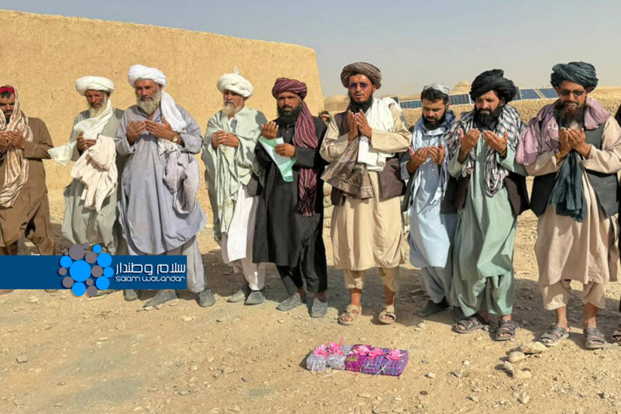 فراه ده ۵.۲ میلیون افغانی ارزشیگه سوو ییتکزیش ترماغی نینگ قوریلیش ...