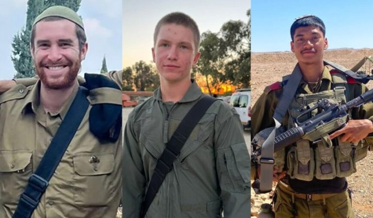 3 Israeli soldiers killed in Gaza