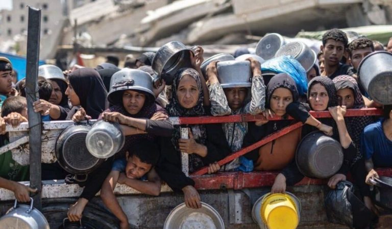 Acute hunger in Gaza