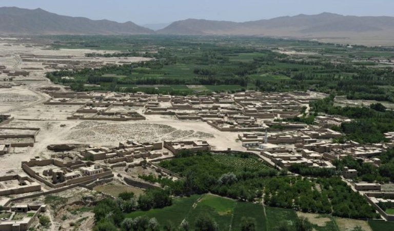 Aerial_view_of_Mohammad_Agha_District_Logar_Province