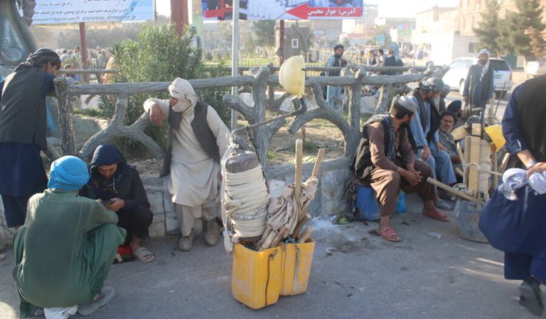 Afghan workers