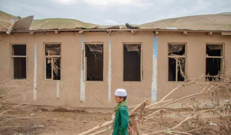 Afghanistan Flood School