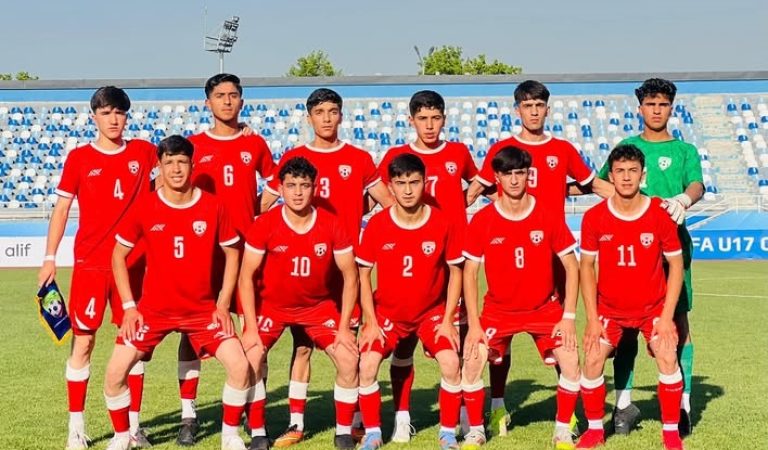 Afghanistan U-17 national football team Tashkint2
