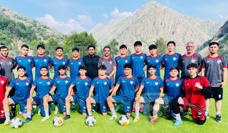 Afghanistan U-20 football players