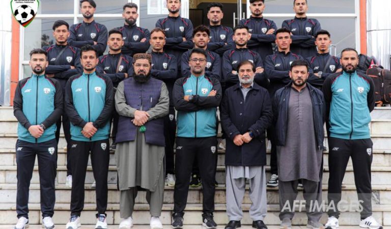 Afghanistan's national beach soccer team