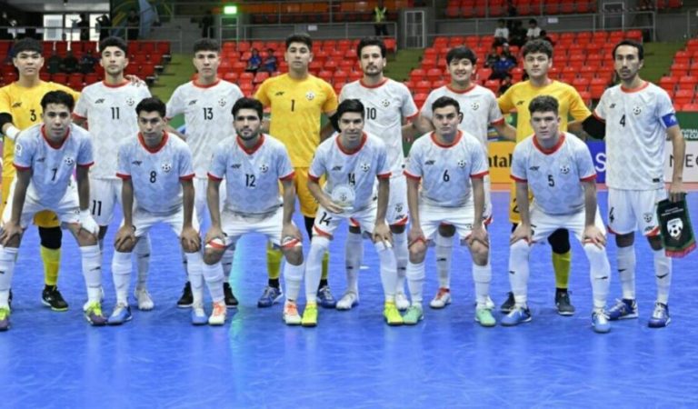Afghanistan's national futsal team1
