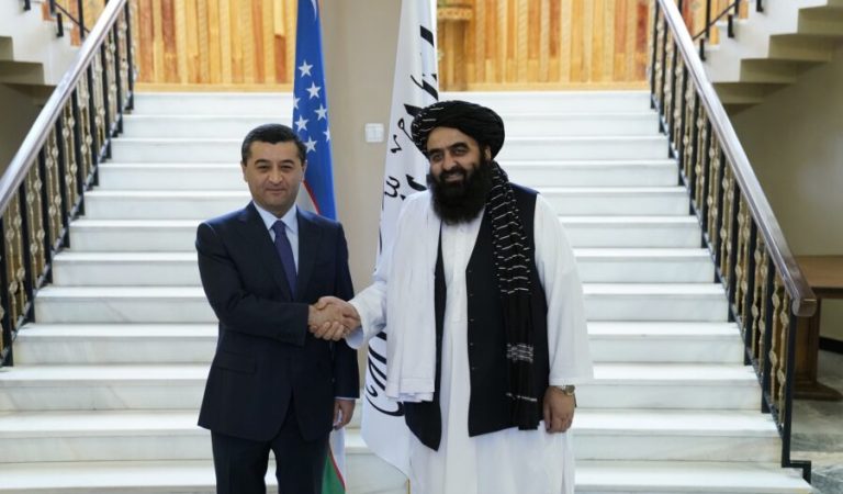 Amirkhan Mottaqi and Bakhtiar Saidov