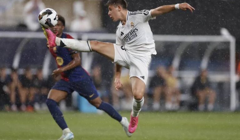 Arda Güler against Barcelona