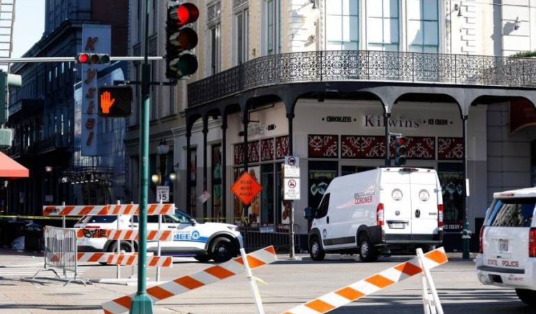 Attack on New Orleans, USA