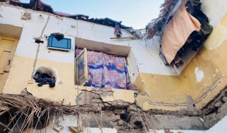 Ceiling collapse of three rooms in Nangarhar 13 people martyred and injured