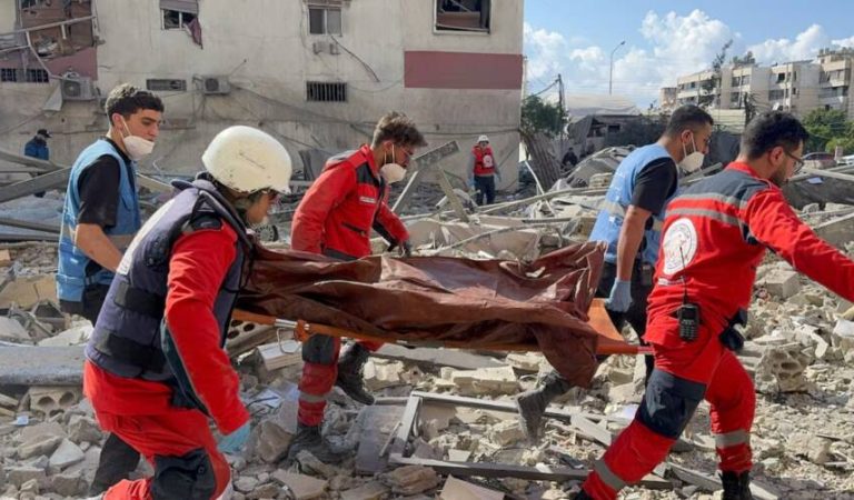 Civilian casualties in Israeli attacks on Lebanon