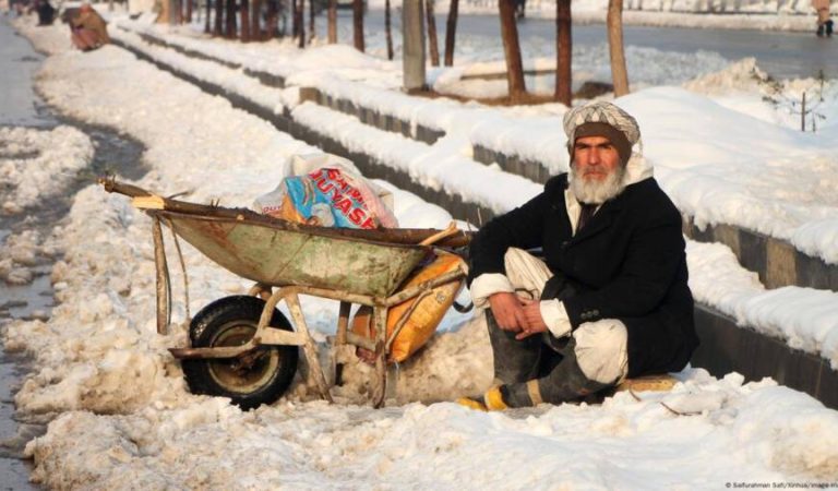 Cold winter in Kabul