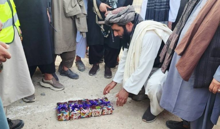 Construction of a hospital in Helmand