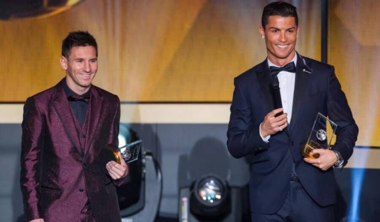 Cristiano Ronaldo and Lionel Messi