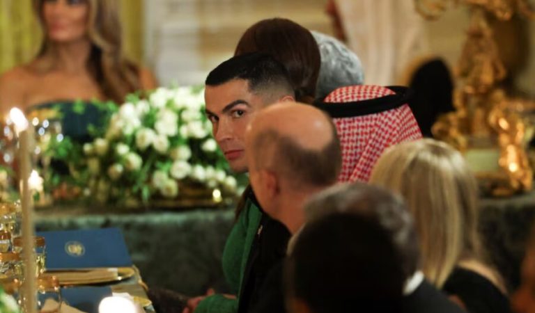 Cristiano Ronaldo meets with Trump and Crown Prince