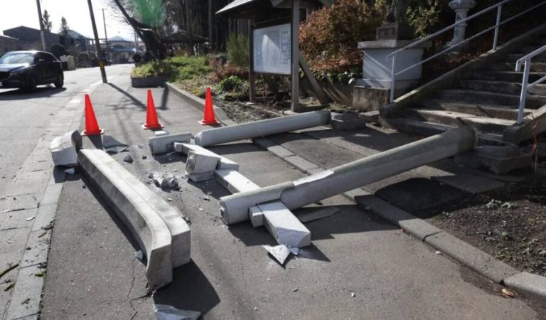 Earthquake in Hokkaido, Japan