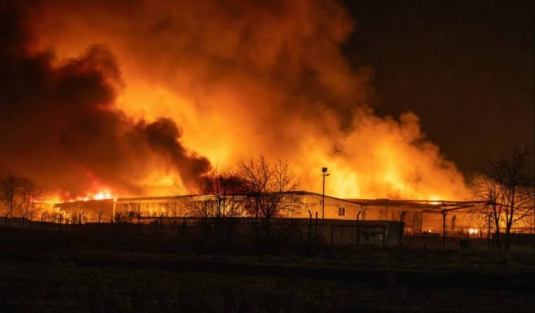 Explosion at a Munitions Depot in Bulgaria
