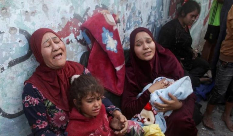 Gaza women and children