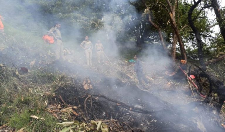 Helicopter crash in India