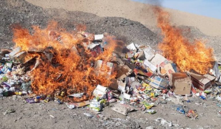 History materials fire