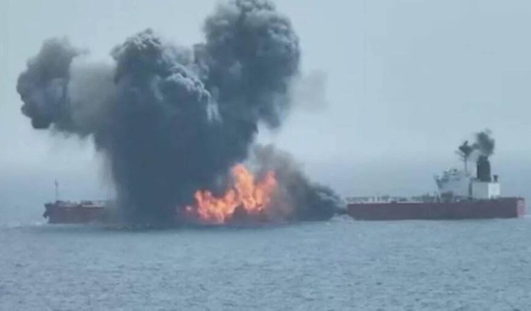 Houthi Attack on Two Saudi Oil Tankers