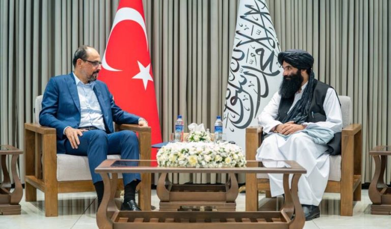 Ibrahim Kalin and Sirajuddin Haqqani1
