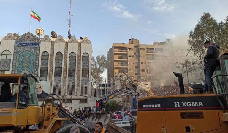 Israel attacked the Iranian embassy1