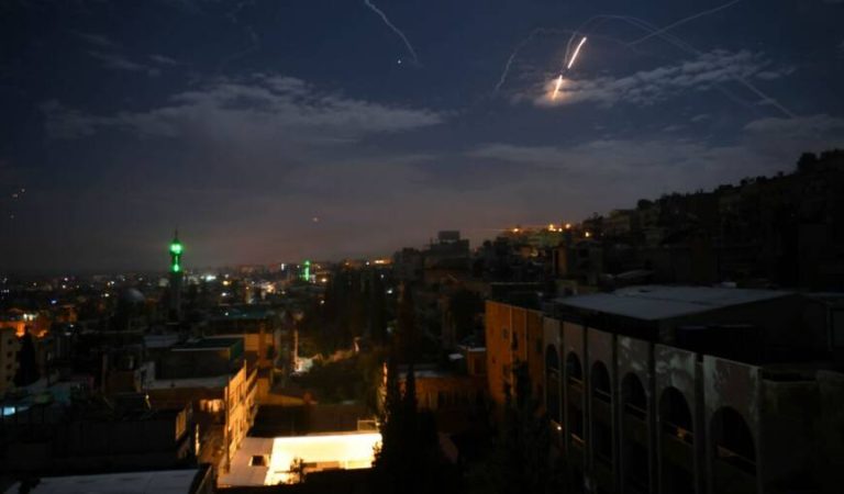 Israeli air strikes on Syria