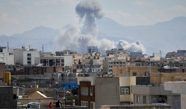 Joint attacks by the United States and Israel on Iran.