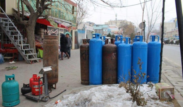 LPG gas cylinders in Kabul