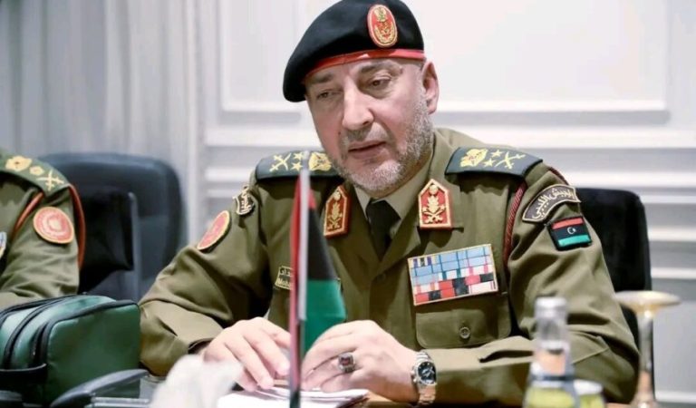 Libyan Army Chief of Staff Mohammed Ali Ahmed Al-Haddad