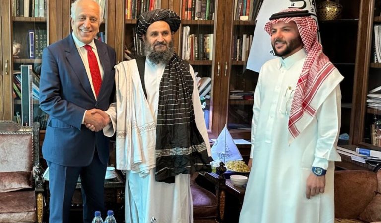 Mullah Abdul Ghani Baradar and Shaher Al Taqi