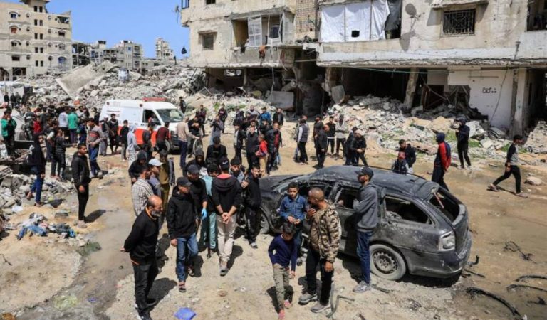 New Israeli attacks on Gaza10