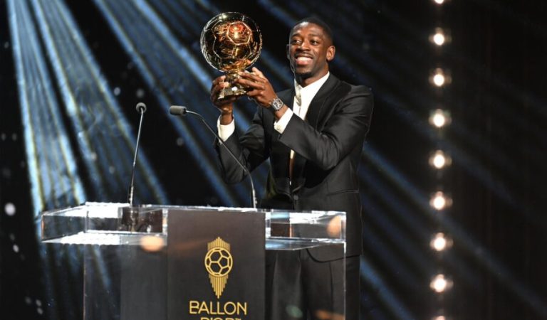Ousmane Dembele wins the 2025 Ballon d'Or1