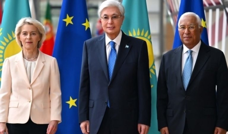 Qasim-Jomart Toqayev in Brussels