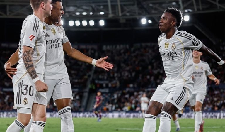Real Madrid beat Levante by a big margin
