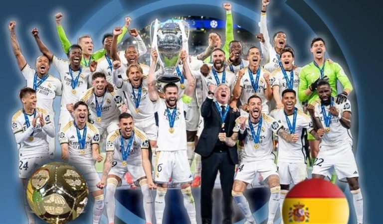 Real Madrid named best club in 2024