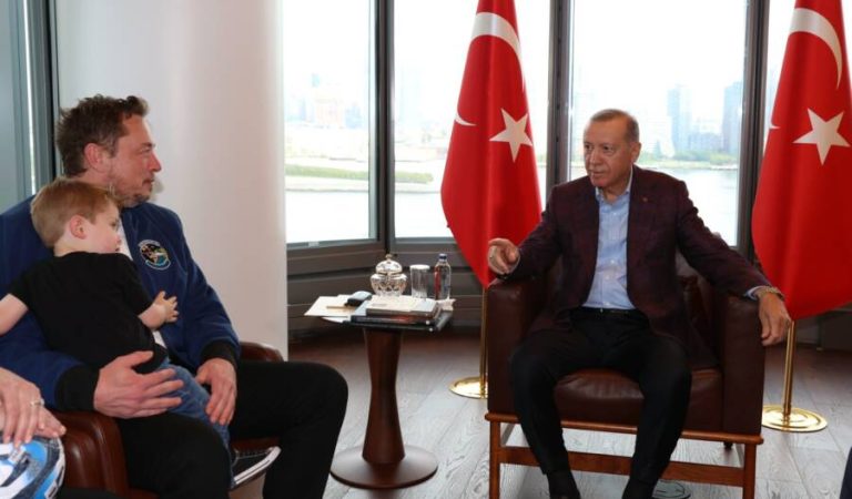 Recep Tayyip Erdogan and Elon Musk