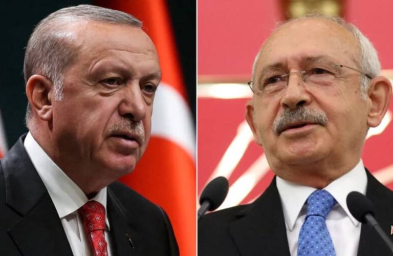 Recep Tayyip Erdogan and Kemal Kilicdaroglu