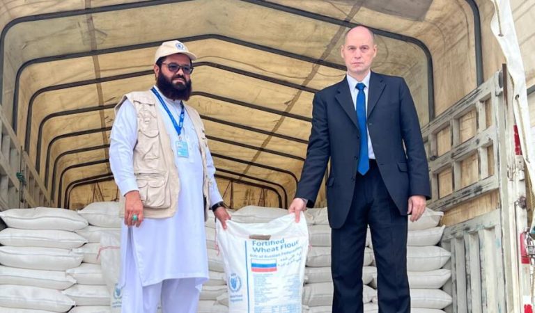 Russia has provided 420 tons of flour as aid to Afghanistan1