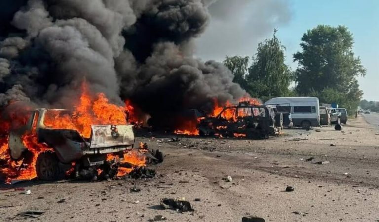 Russian attacks on Ukraine and Kyiv1