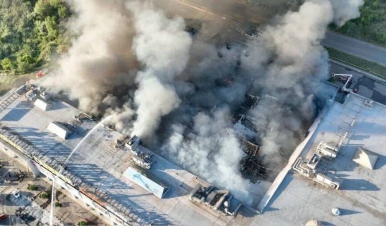 Russian drone attack on the city of Kryvyi Rih, Ukraine1