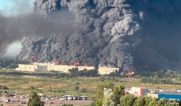 Seven people were killed in Ukraine’s attacks on Russian logistics centers